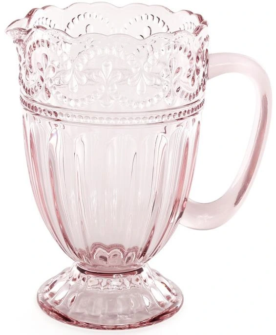 Глечик Siena Toscana 1350мл, рожеве скло — Bona