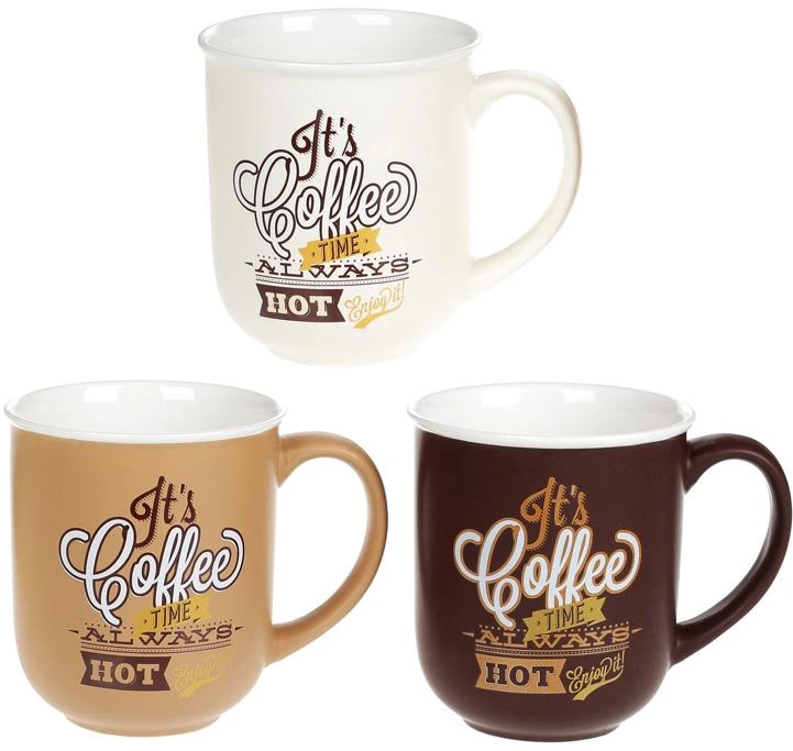 Кружка "Hot coffe" 380мл порцелянова