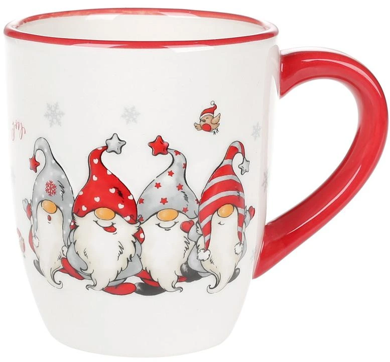 Кружка керамічна "Веселі гноми" 360мл