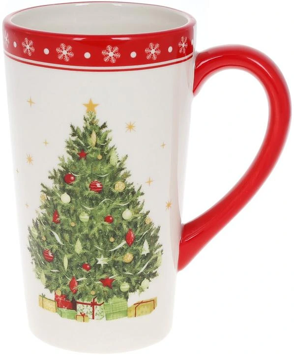 Кружка керамічна "Ялинка" 580мл