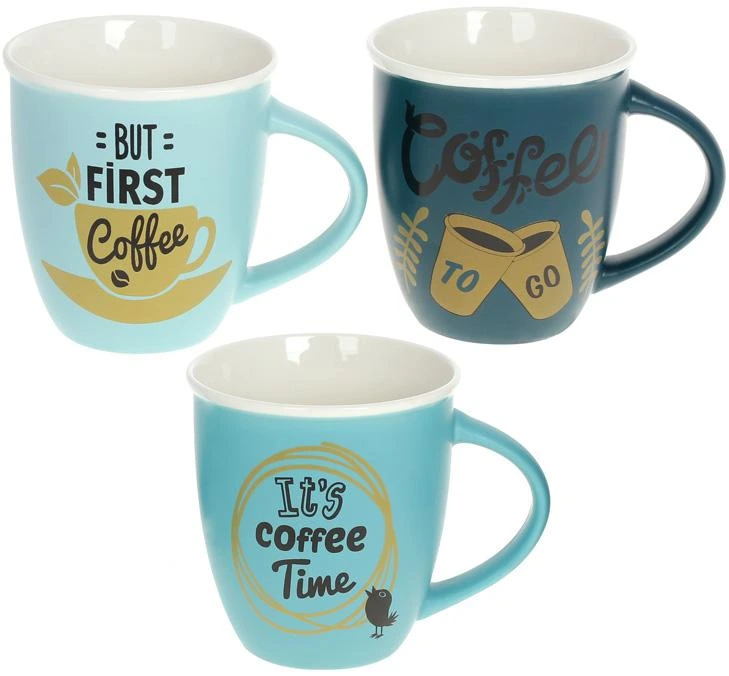 Кружка порцелянова "Always Good" 380мл "Its Coffee Time"