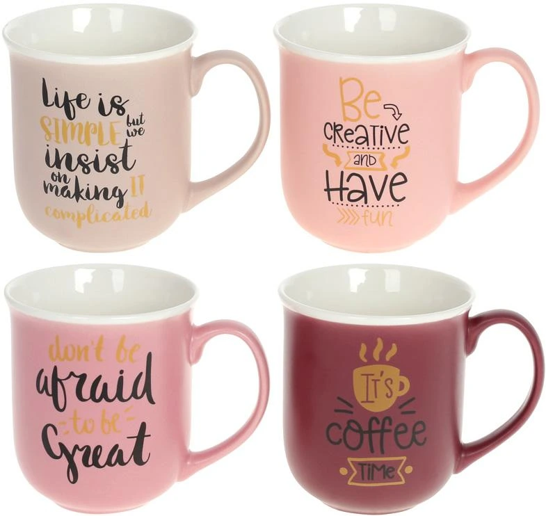 Кружка порцелянова "Be Creative and have Fun" 380мл