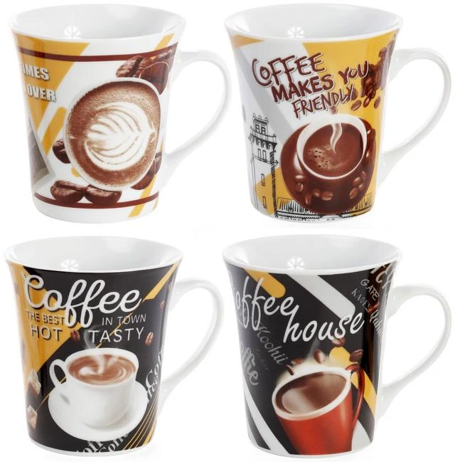 Кружка порцелянова "Coffee makes you friendly" 375мл