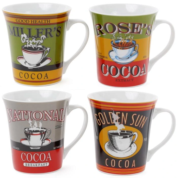 Кружка порцелянова "Retro Cocoa" 375мл