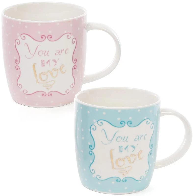 Кружка порцелянова "Ти моя любов" 400мл
