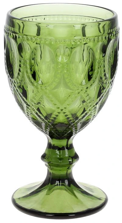 Набір 6 винних келихів Siena Toscana 300мл, оливкове скло