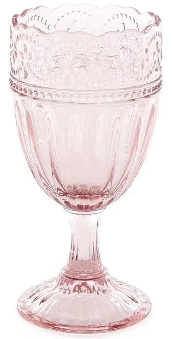 Набір 6 винних келихів Siena Toscana 300мл, рожеве скло