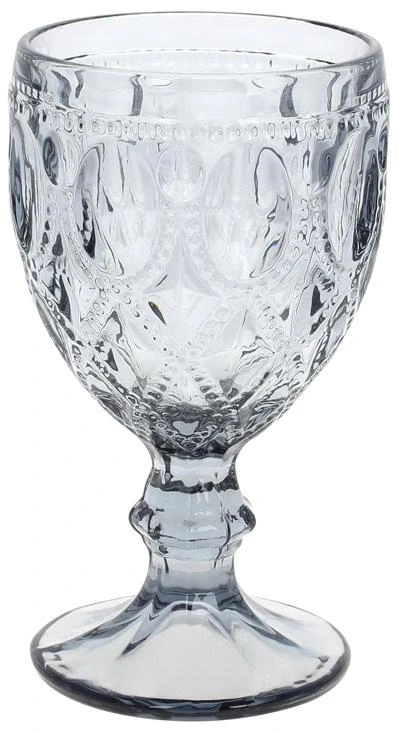 Набір 6 винних келихів Siena Toscana 300мл, сіро-блакитне скло