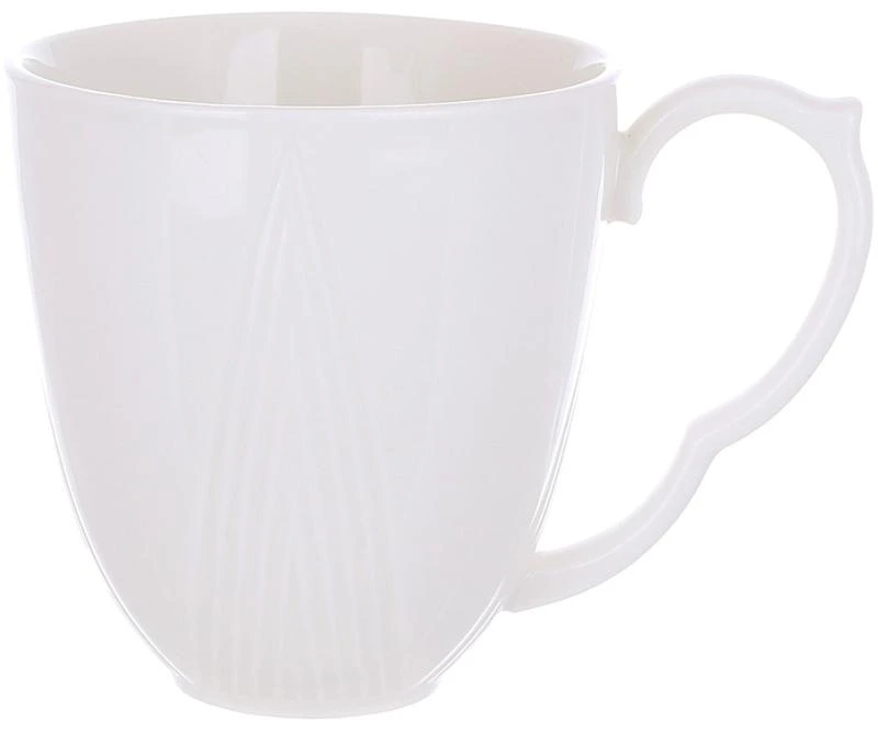 Чашка порцелянова White Grace 350мл, біла порцеляна