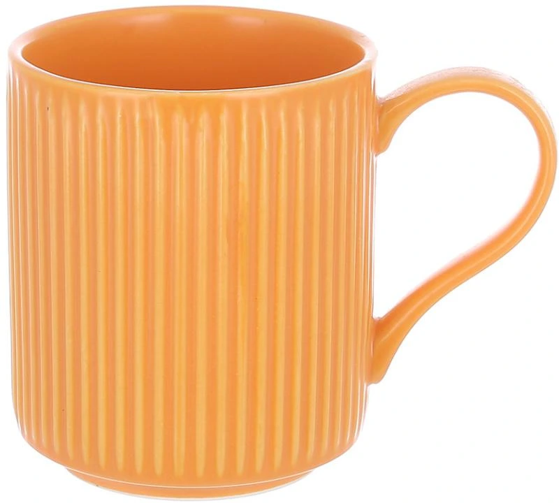 Кухлі порцелянові Scandi Mango, набір 6 кухлів по 380мл