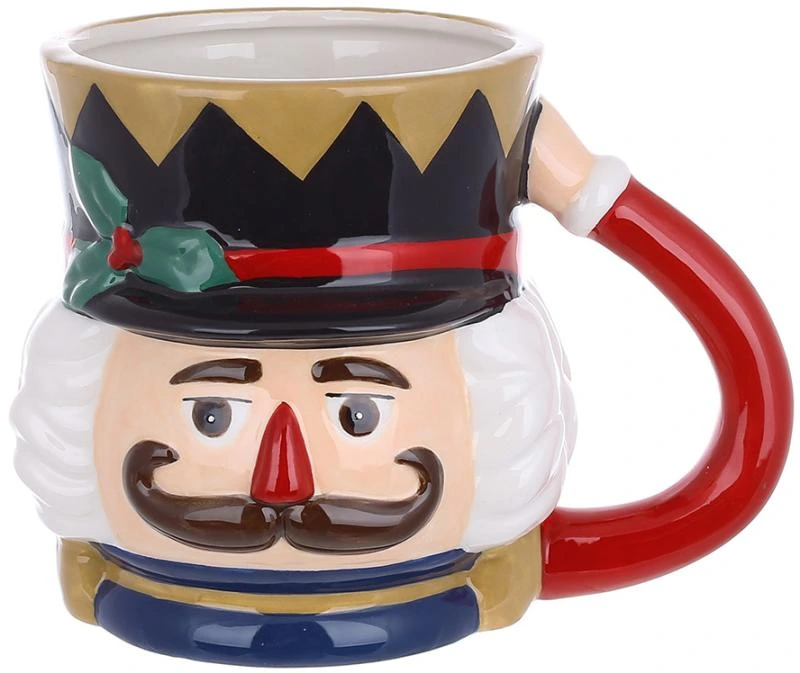 Кухоль керамічний "Лускунчик" 700мл