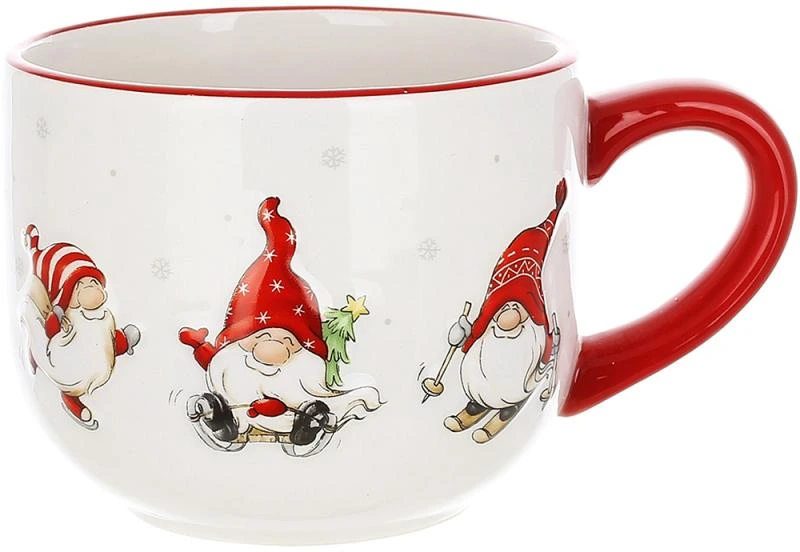 Кухоль керамічний "Веселі Гноми" 550мл