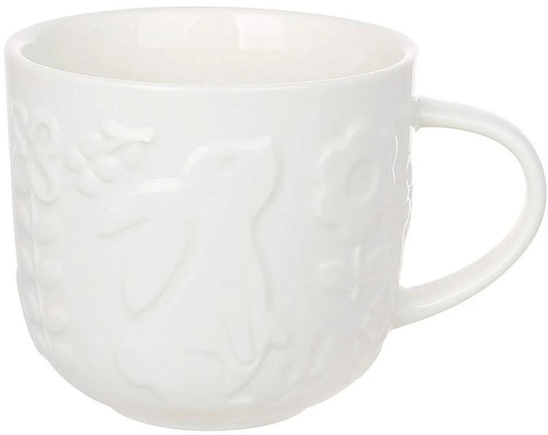 Набір 4 порцелянові кружки "Таємний Луг" 350мл