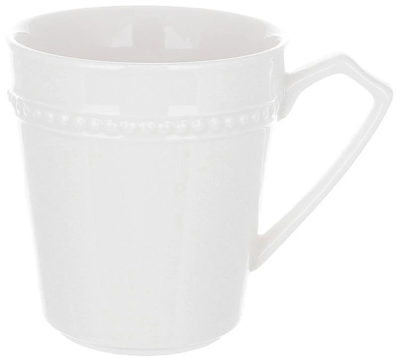 Набір 6 кухлів "Valencia" 450мл, біла порцеляна