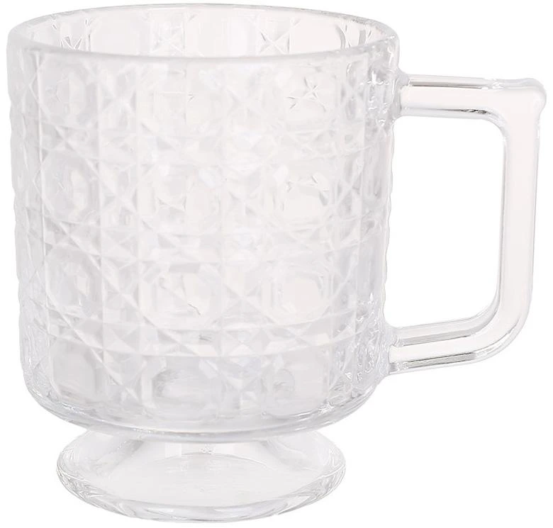 Набір 6 скляних кухлів "Butterfly" 300мл