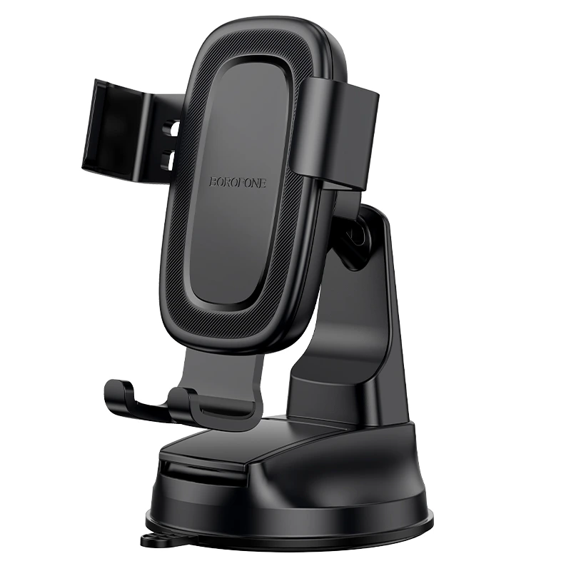 Автотримач для телефона BOROFONE BH130 Follower gravity car holder(center console) Black — Borofone