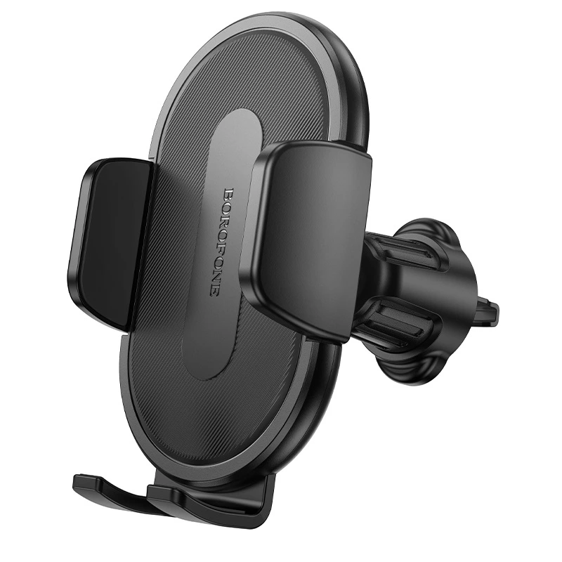Автотримач для телефона BOROFONE BH133 Rio push-type car holder (air outlet) Black — Borofone