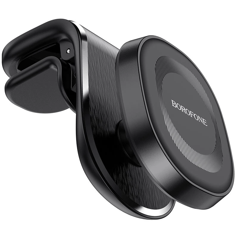 Автотримач для телефона BOROFONE BH40 Kyle air outlet magnetic car holder Black — Borofone