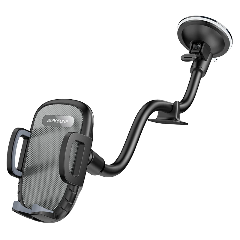 Автотримач для телефона BOROFONE BH54 Racer windshield car holder Black