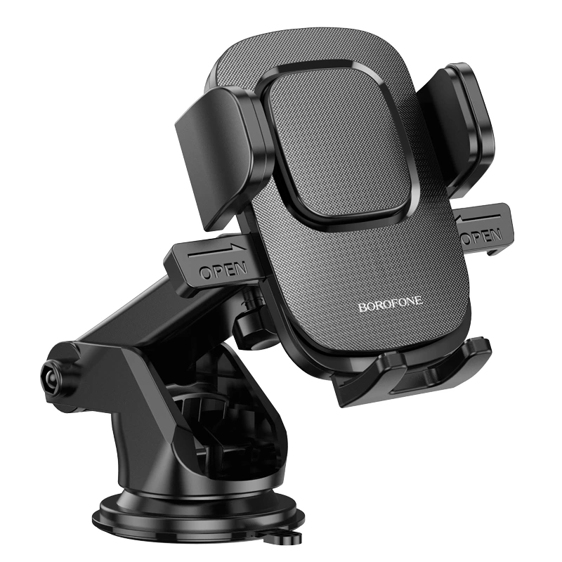 Автотримач для телефона BOROFONE BH60 Dainty center console car holder Black — Borofone