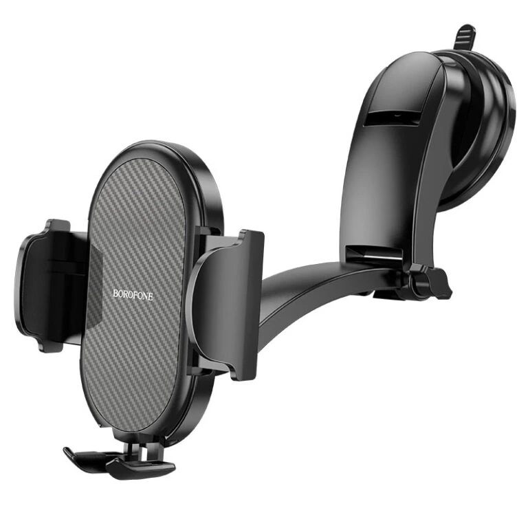 Автотримач для телефона BOROFONE BH73 Charm press type center console car holder Black