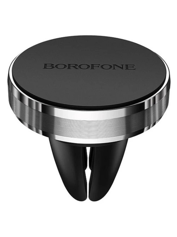 Автотримач для телефона BOROFONE BH8 Air outlet magnetic in-car holder Black — Borofone