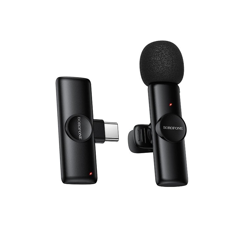 Бездротова мікрофонна система BOROFONE BFK16 Winner (Type-C) Black