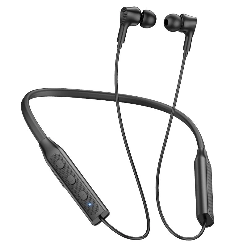 Бездротові спортивні навушники BOROFONE BE59 Rhythm neckband BT earphones Black — Borofone