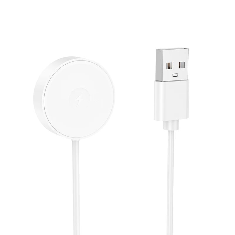 Бездротовий зарядний пристрій для смарт-годинника BOROFONE BD14 Smart sports watch charging cable White