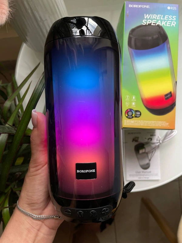 Бездротова колонка Borofone Light BR25 (Чорний) — Borofone