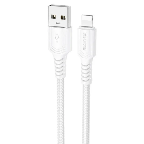 Кабель BOROFONE BX116 Certain charging data cable iP White — Borofone
