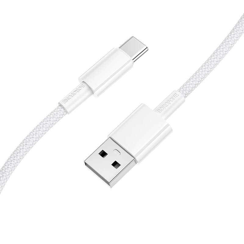 Кабель BOROFONE BX117 Source charging data cable Type-C White