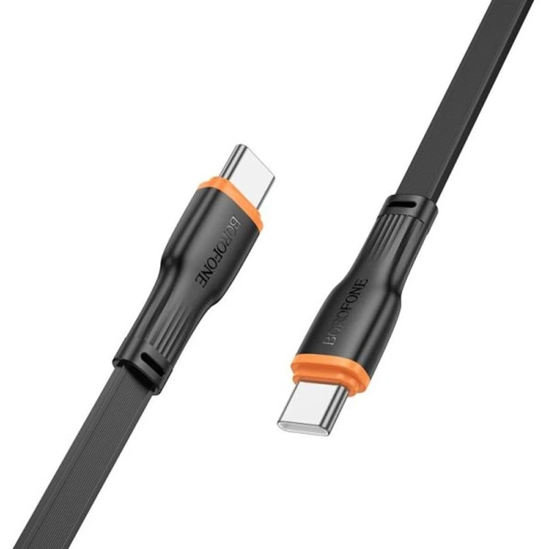 Кабель BOROFONE BX118 Esplendido 60W charging data cable C to C Black — Borofone