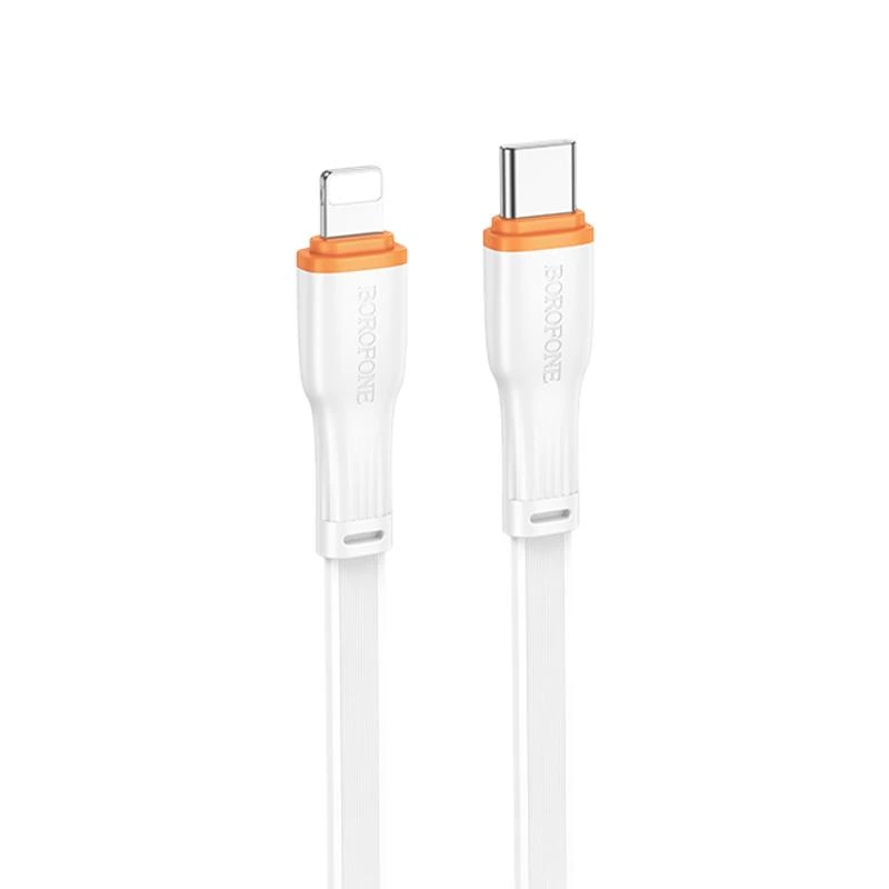 Кабель BOROFONE BX118 Esplendido PD charging data cable iP White