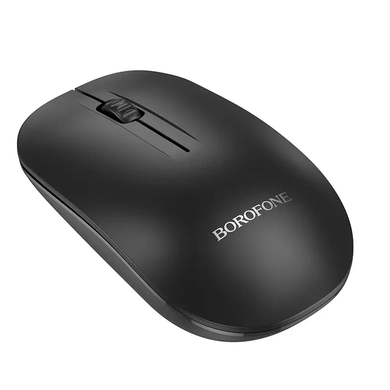 Маніпулятор миша BOROFONE BG14 Planet 2.4G business wireless mouse Black — Borofone