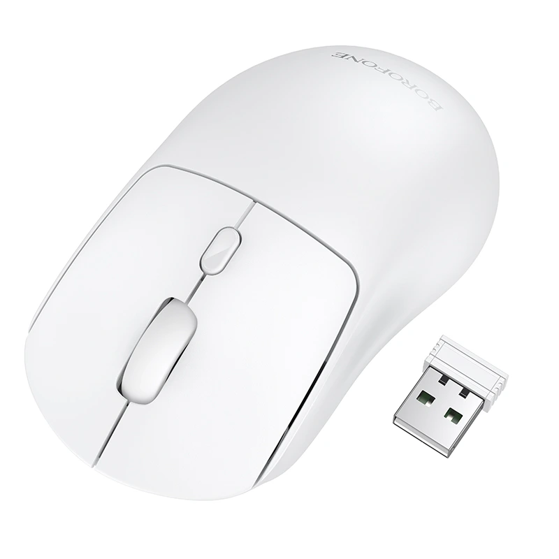 Маніпулятор миша BOROFONE BG151 Cielo dual-mode wireless mouse White — Borofone