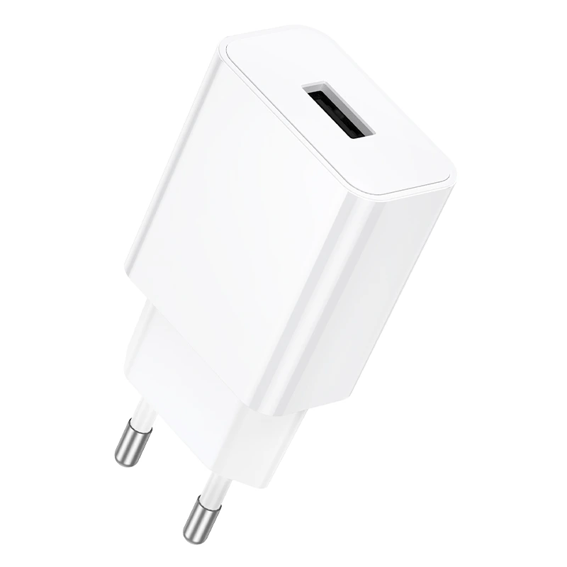 Мережевий зарядний пристрій BOROFONE BA110A Lemi single port charger (EU) White