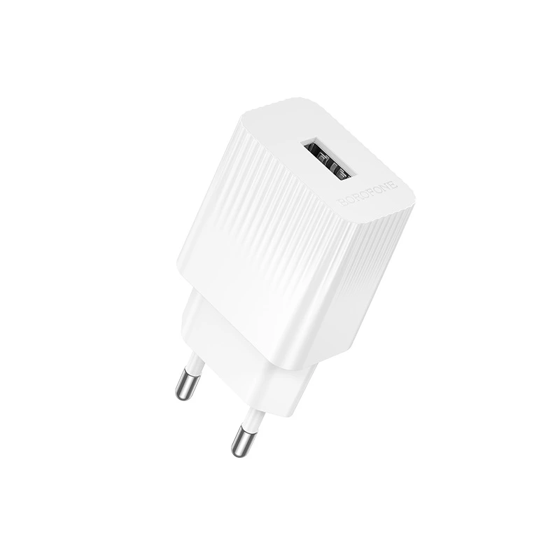 Мережевий зарядний пристрій BOROFONE BAS71A Source single-port charger White