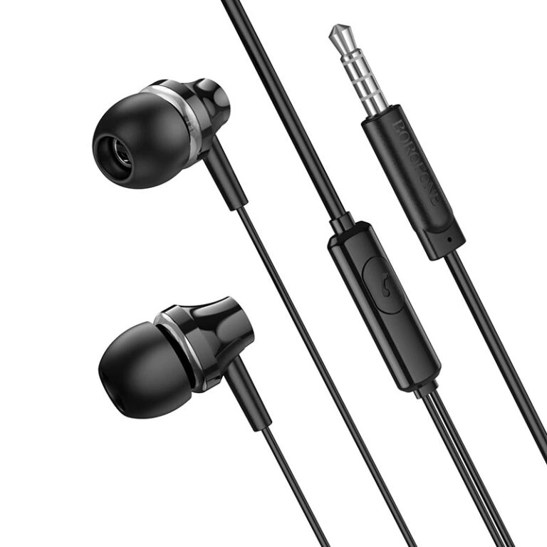Навушники дротові BOROFONE BM74 (3.5mm) Black
