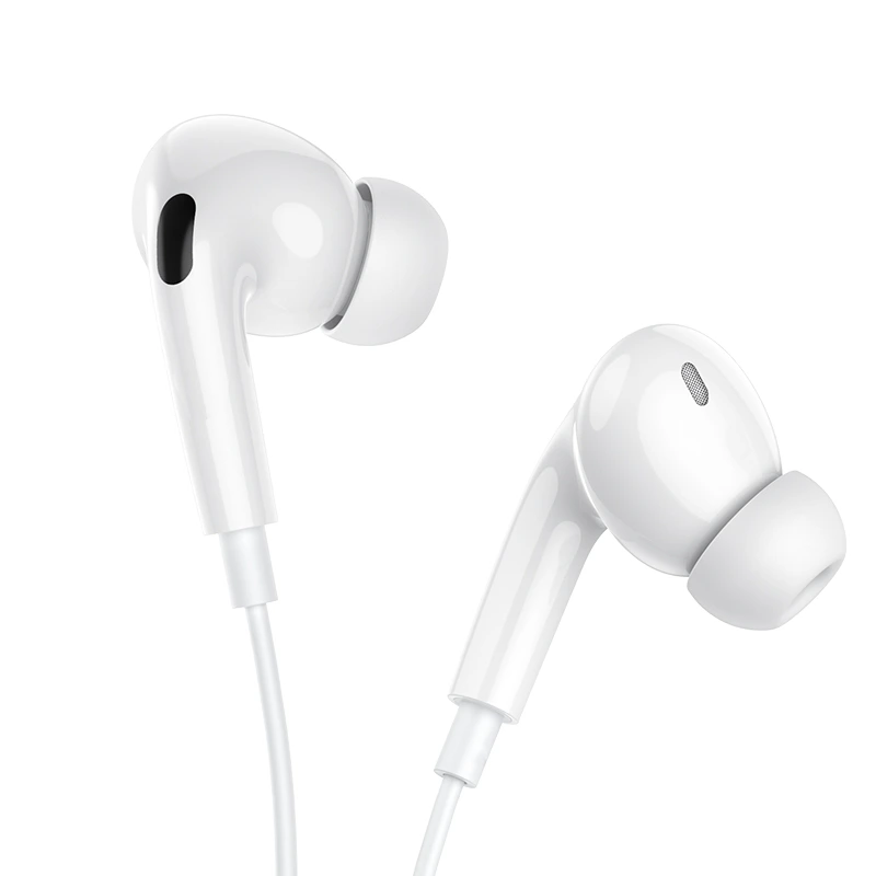 Навушники дротові BOROFONE BM100 Pro (3.5mm) White