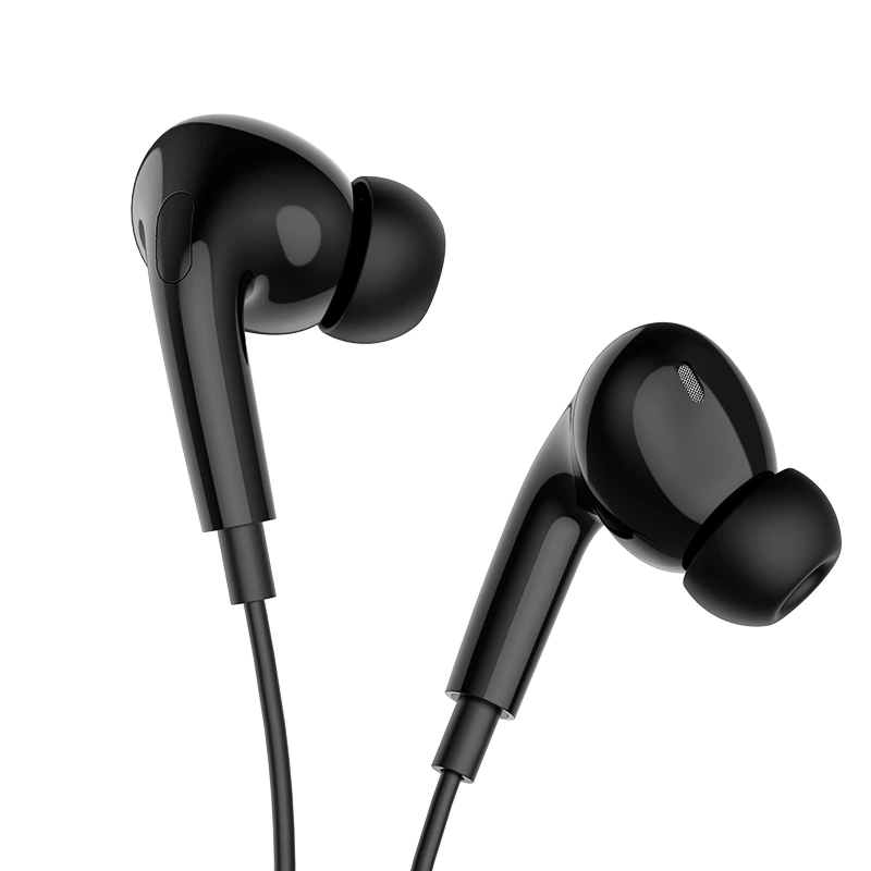 Навушники дротові BOROFONE BM100 Pro (Type-C) Black — Borofone