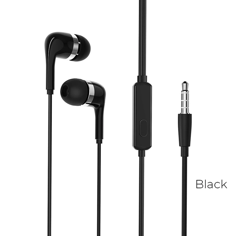 Навушники дротові BOROFONE BM39 (3.5mm) Black