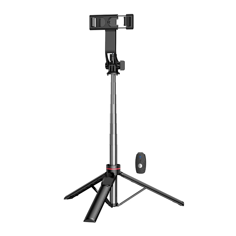 Селфі-монопод BOROFONE BY15 Throne live broadcast holder Black