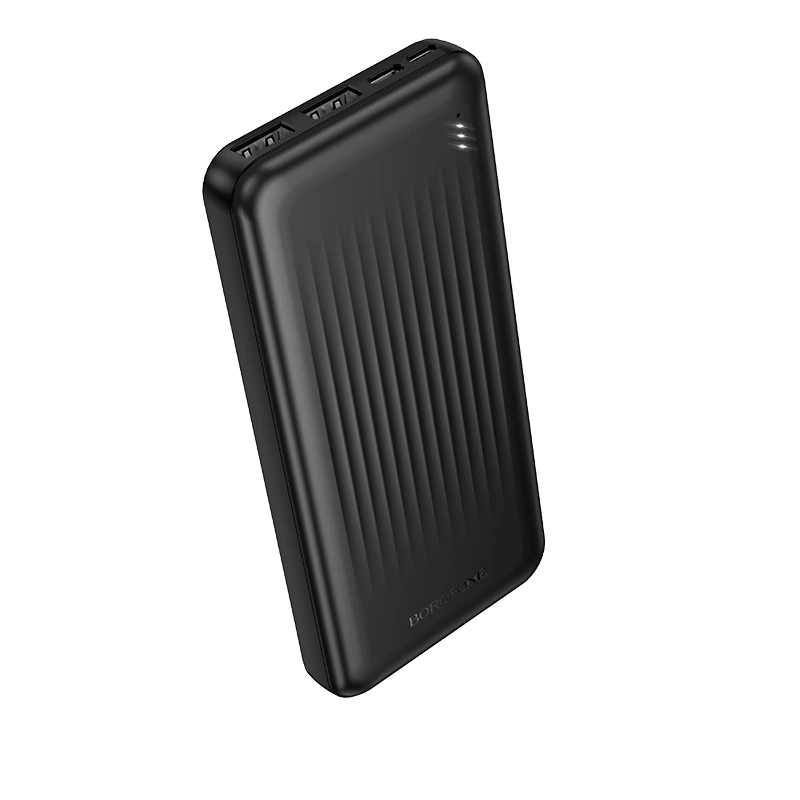 Зовнішній акумулятор BOROFONE BJ78 Clever power bank(10000mAh) Black — Borofone
