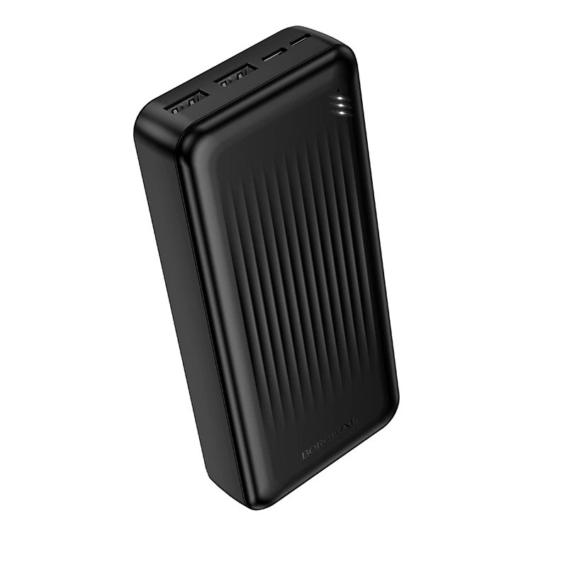 Зовнішній акумулятор BOROFONE BJ78A Clever power bank(20000mAh) Black — Borofone