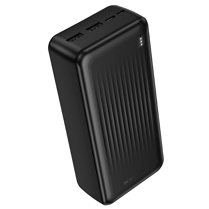 Зовнішній акумулятор BOROFONE BJ78B Clever power bank(30000mAh) Black — Borofone