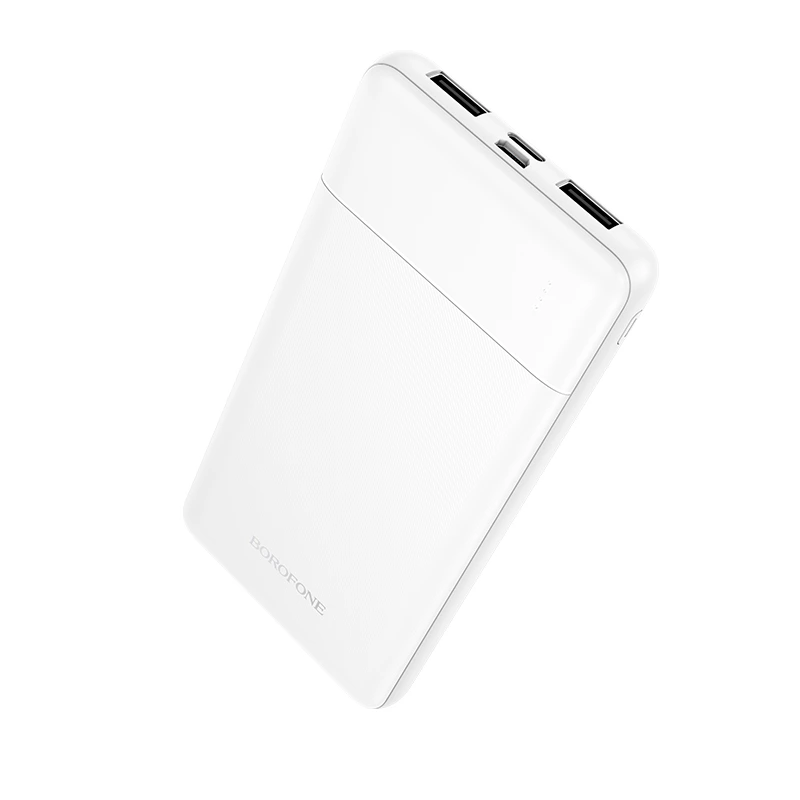 Зовнішній акумулятор BOROFONE BJ88 Clever power bank(10000mAh) White — Borofone