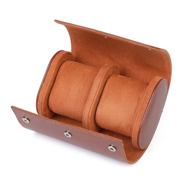 Коробка для двох годинників Roll Brown — Nobrand