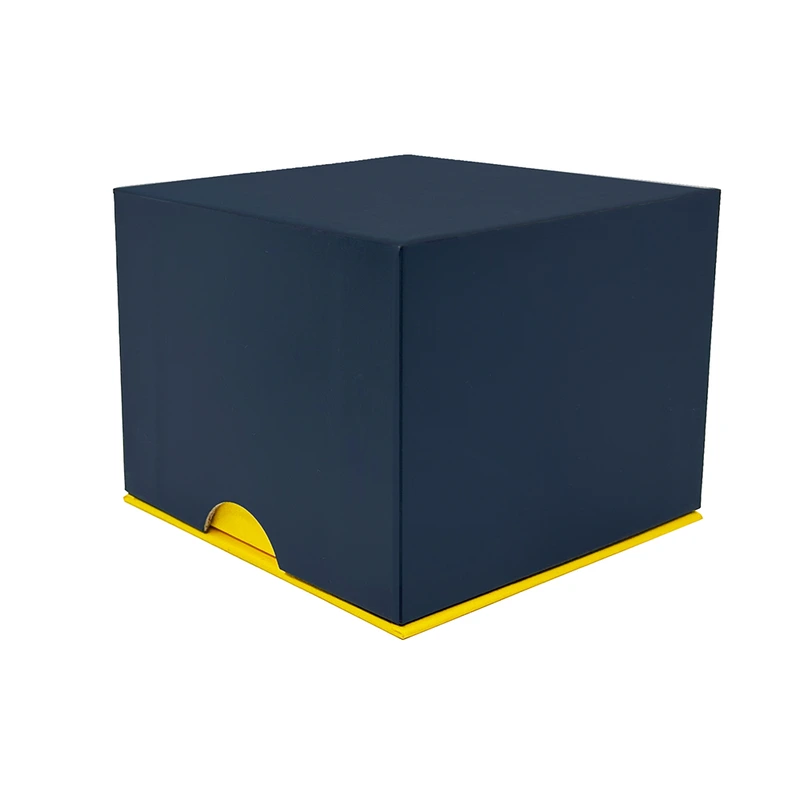 Коробка для годинника Soft-Touch Black Blue-Yellow — Nobrand