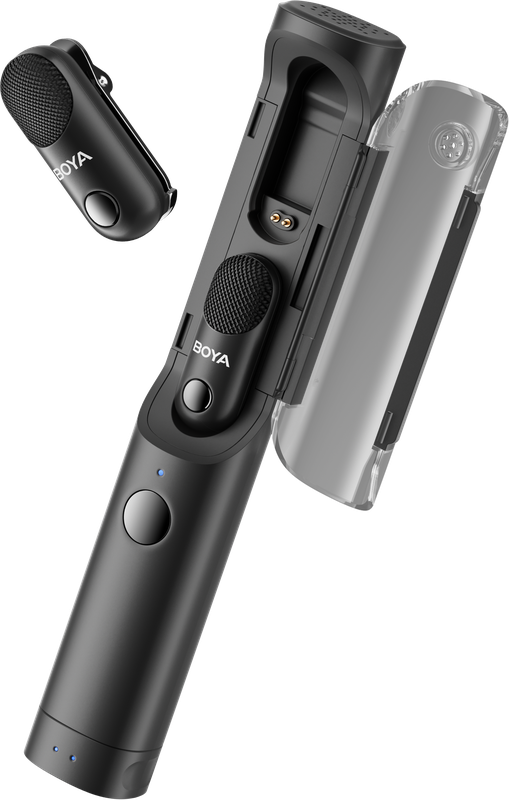 Бездротовий мікрофон BOYA Magic-02 Type-C/Lightning Black